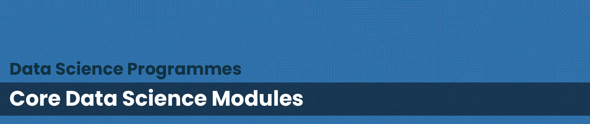 Data Science Core Data Science Modules2